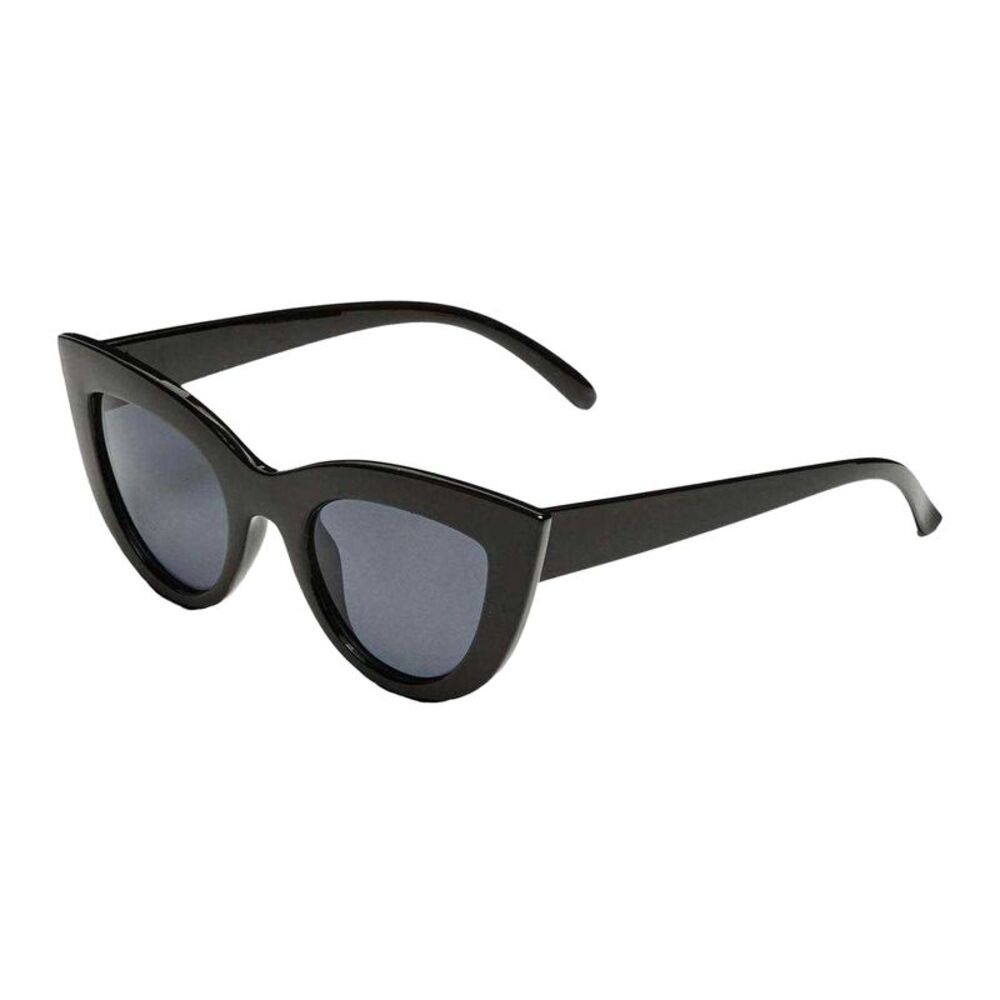 Pieces Womens/Ladies Donai Cat Eye Sunglasses / Black